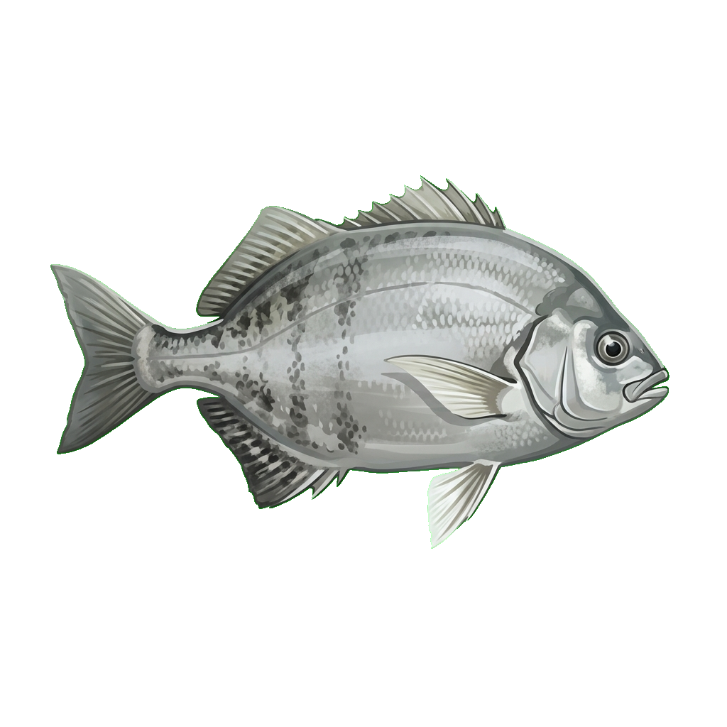 Stylized 2D illustration of Galjoen