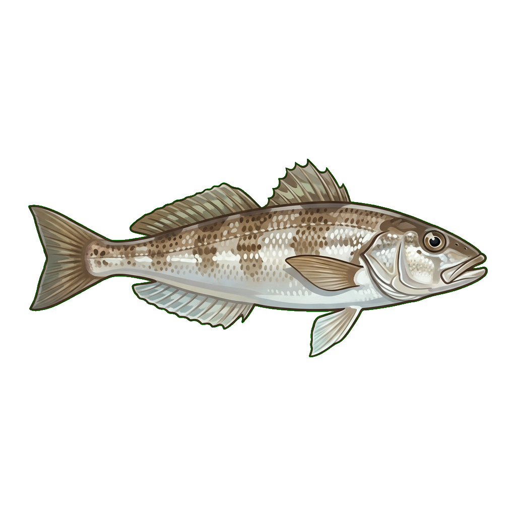 Stylized 2D illustration of Namorado sandperch